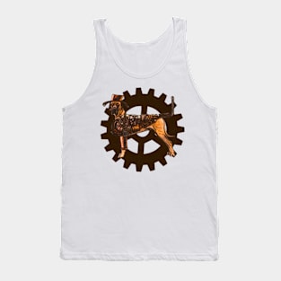 Steampunk Great Dane Design Tank Top